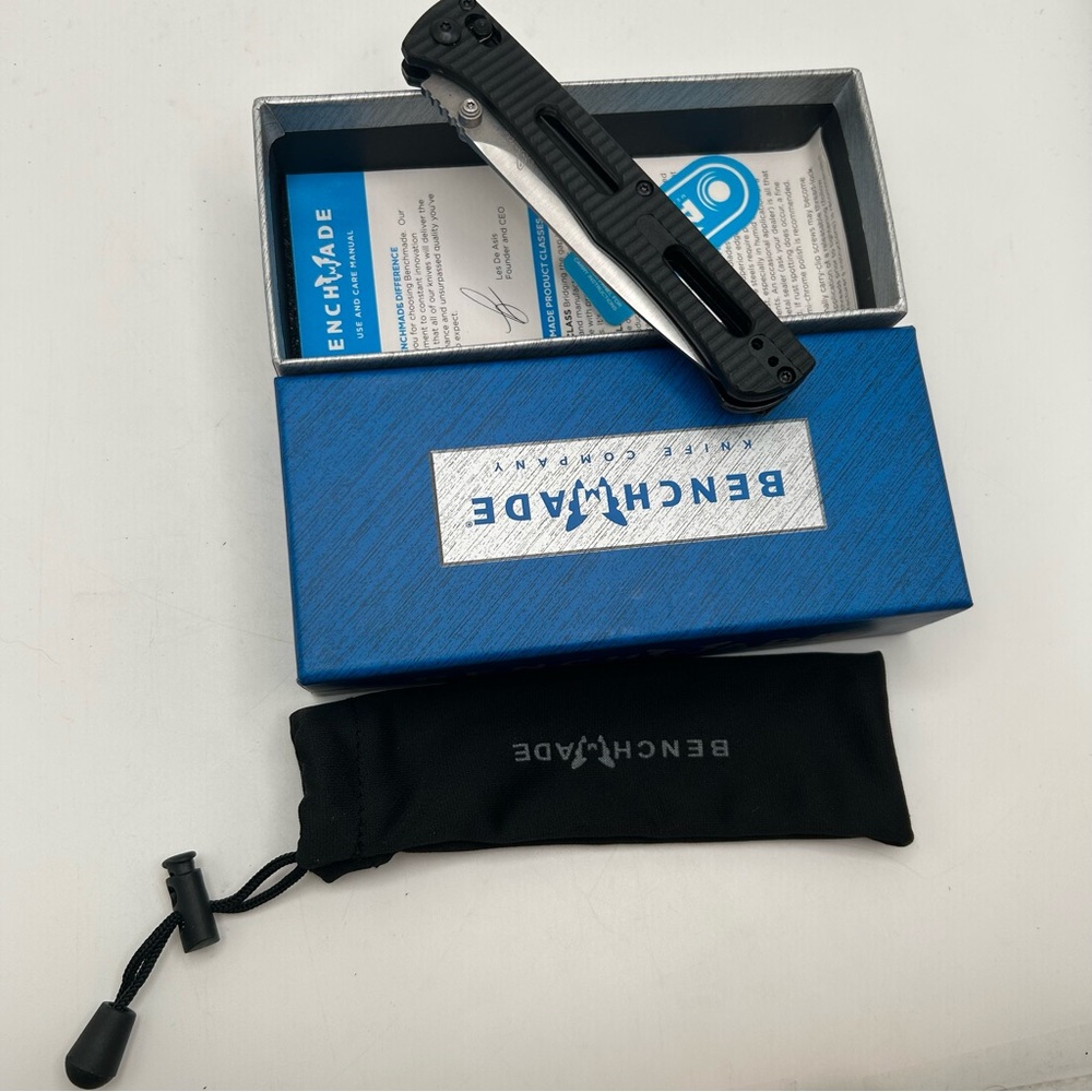 Benchmade Fact 417 Skeletonized Handle Axis Lock  S30V NEW IN BOX Discontinued - Picture 3 of 3